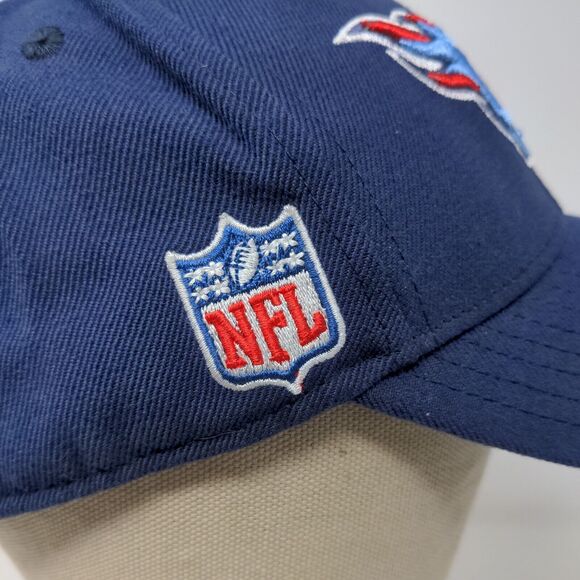 Reebok NFL Men's Strapback Tennessee Titans Hat Blue OSFA Embroidered Logo - Picture 8 of 14